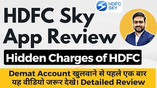 HDFC Sky App Review | HDFC Sky Account Opening | HDFC Sky Trading Charges Demo vs Zerodha