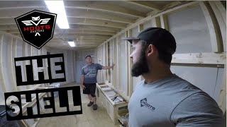 Fish House Build Ep. 1   [ THE SHELL ]