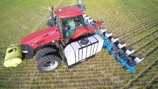 Drone Video Of Monosem Planter With Graham Electric Planter Technology