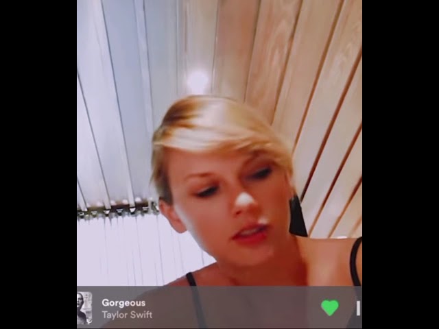 Taylor Swift // Gorgeous (Acoustic Version) class=