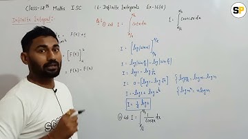 Class 12 Maths | Integrals | Definite Integrals | Integration | Chapter 16 | Ex-16(a) Q1 to Q2