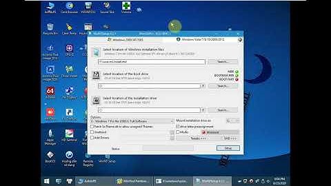 WinNTSetup -  Ghost win 7 Driver USB 3.0/No USB 3.0 file ISO  - chuẩn Legacy