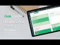 How to Use Attendance Cards in ChildFriendly | Tutorial