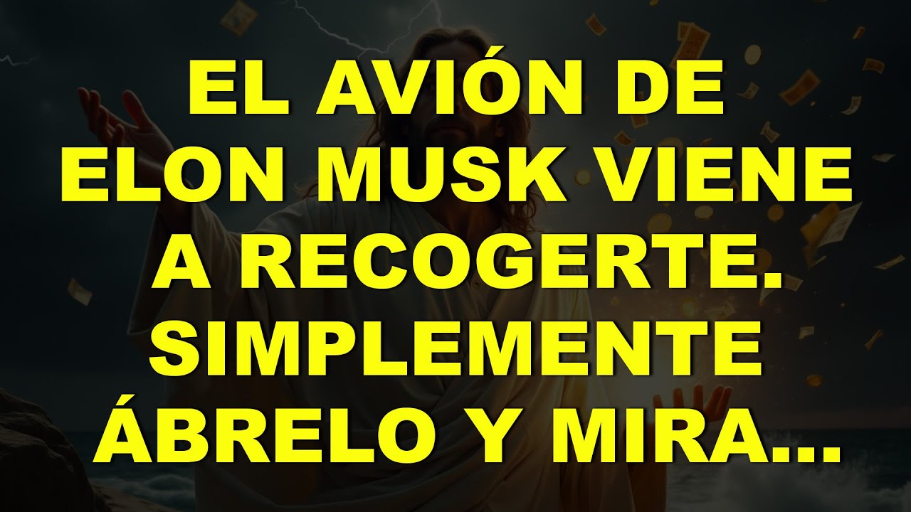 🚨El avión de Elon Musk viene a recogerte… Solo ábrelo y mira…