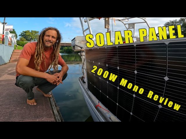 Review & Install of BougeRV 200W SOLAR PANELS