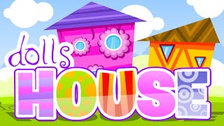 Игра для девочек Doll house design screenshot 2