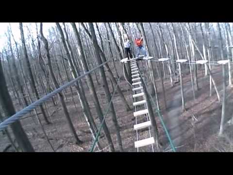 Go Ape Treetop Adventure Course Indianapolis In Point Of View Vio Camera Youtube