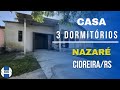 ❗VENDIDO❗R$162.000,00 - CASA 3 DORMITÓRIOS A VENDA NA PRAIA DE CIDREIRA/RS - 🏖️900m do Mar