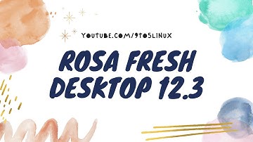 ROSA Fresh Desktop 12.3