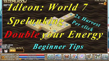 Idleon World 7 Spelunking Beginner Tips