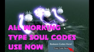 Codes you need to use to spin MYTHICALS in TYPE SOUL|  Roblox