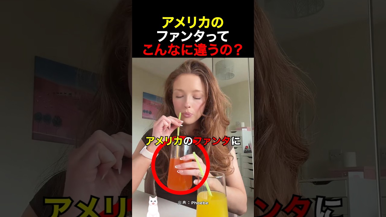 アメリカのファンタってこんなに違うの?