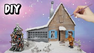 Winter in Prostokvashino with your own hands / Pechkin wadded toy / DIY