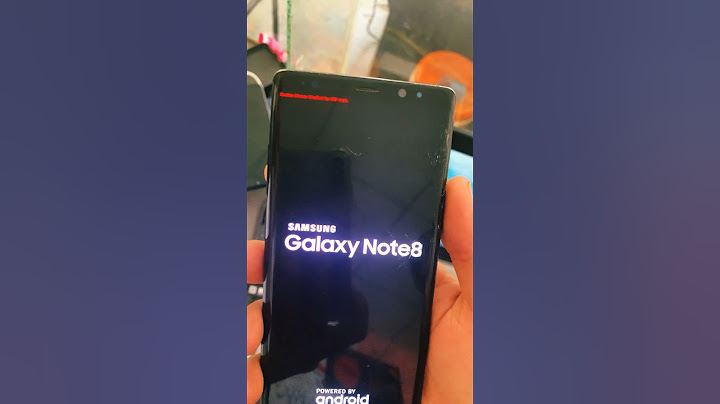 Lỗi custom binary blocked by frp lock note 8