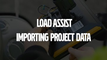 How to import project data – Volvo Load Assist – Basic operator training