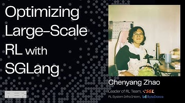 Optimizing Large-Scale RL with SGLang | Chenyang Zhao | AER Labs