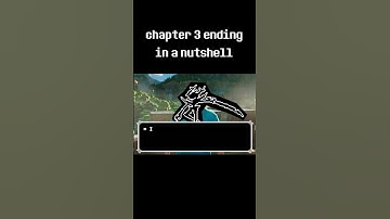Deltarune chapter 3 ending in a nutshell