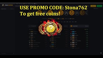 FREE CODE CSGOEMPIRE! Get your free coins!