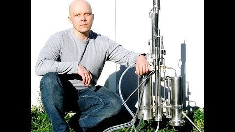 Continuous moonshine alcohol still - test run.