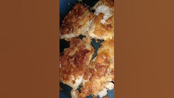 Frying Haddock fish #shorts