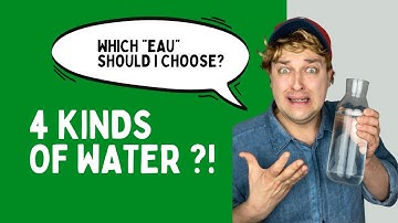 🐳💧4 KINDS OF WATER⁉️ - Learn French better than Emily - #parolerie
