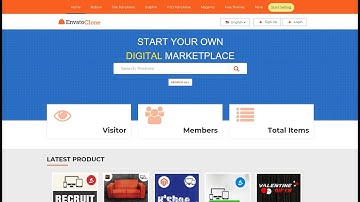 Envato Clone Marketplace Website