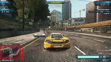 Blacklist Race #6 - McLaren MP4 - 12C (Need For Speed Most Wanted 2012)