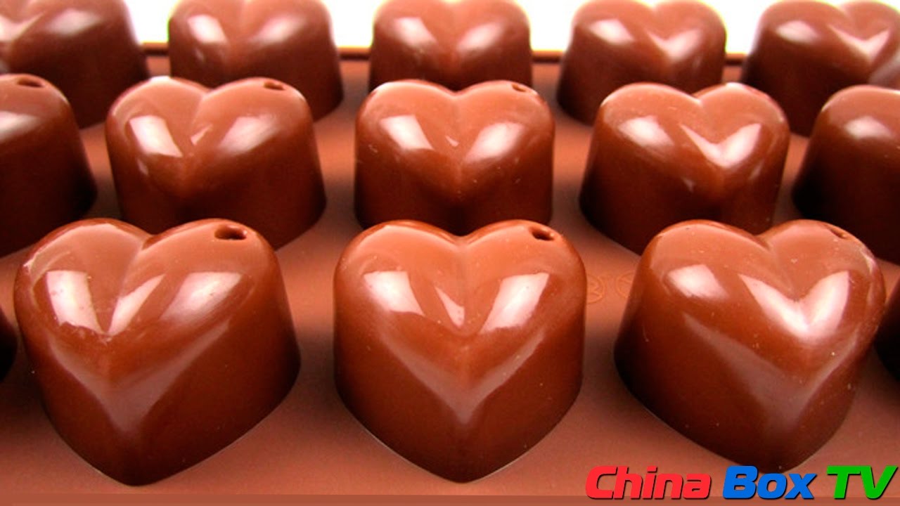 СИЛИКОНОВАЯ ФОРМА В ВИДЕ СЕРДЦА aliexpress - YouTube