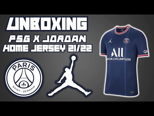 PSG x Jordan 4th Jersey 21/22 Unboxing & Review