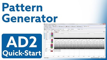 Analog Discovery 2 QuickStart: Video 13 - Pattern Generator