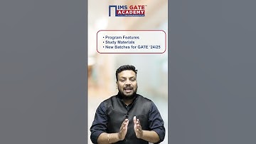 Announcement about IMS GATE Academy Program Feature by Ankur Sir