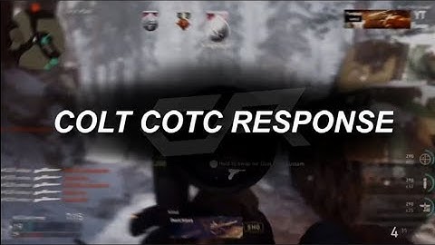 Colt: COTC Response #COTCSZN2