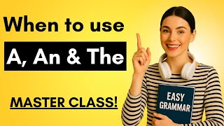 Stop Confusing A, AN & THE! Learn Easily with Shadowing & Speaking Practice
