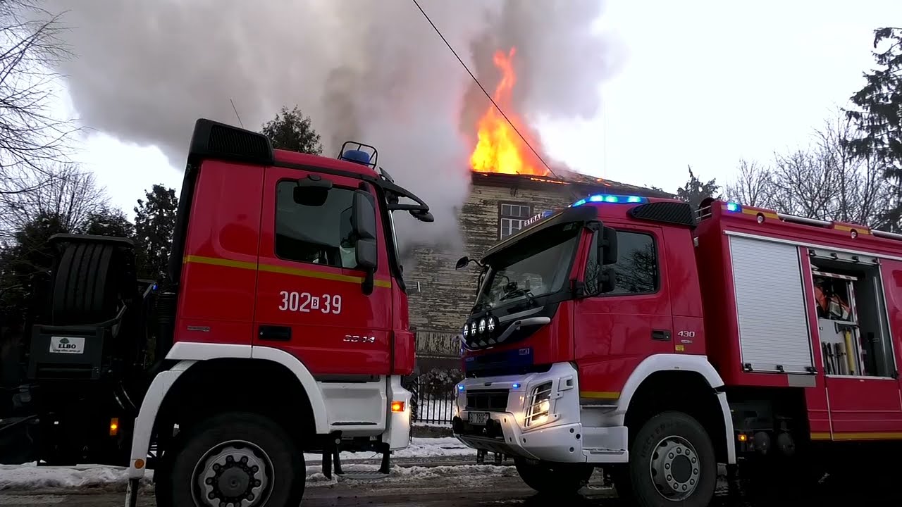 NA SYGNALE: Pożar starego budynku Miejsko Gminnego Ośrodka Kultury w Dąbrowie Białostockiej / 2026