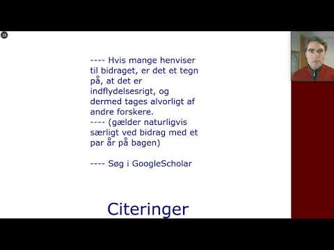 Betydningen af citationer (opd)