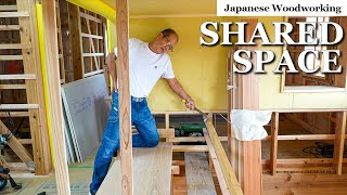 A Study Desk and an Interior Bench Made of Ash Creates a Wonderful Shared Space [Season 4 – Part 11] by Shoyan Japanese Carpenter 78,507 views 5 months ago 22 minutes