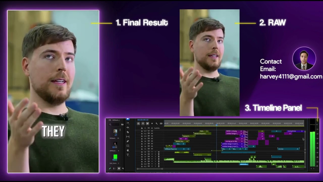 MrBeast Style (Hype & Challenge) Editing