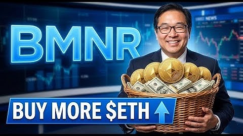 TOM LEE JUST DROPPED $40M ON ETH! (Whale Alert)