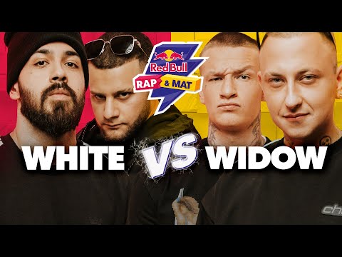 Pojedynek WHITE WIDOW! Macias i Kosior vs. Bary i Pawko | Rapowy quiz RED BULL RAP & MAT