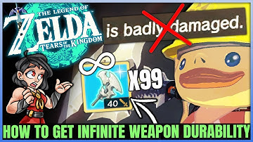 This is Game Canging - INFINITE Durability on ANY Weapon - OP Repair Trick - Tears of the Kingdom!