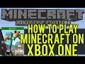 How To Play Minecraft on Xbox One - YouTube