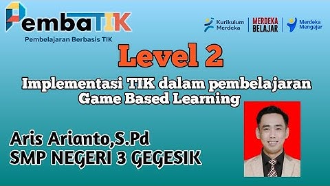 Tugas Akhir Pembatik Level 2 Implementasi TIK dalam pembelajaran game based learning