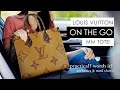 Louis Vuitton On the Go Tote MM - DETAILS, WHAT FITS, & MOD SHOTS!