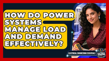How Do Power Systems Manage Load and Demand Effectively? | Electrical Engineering Essentials News