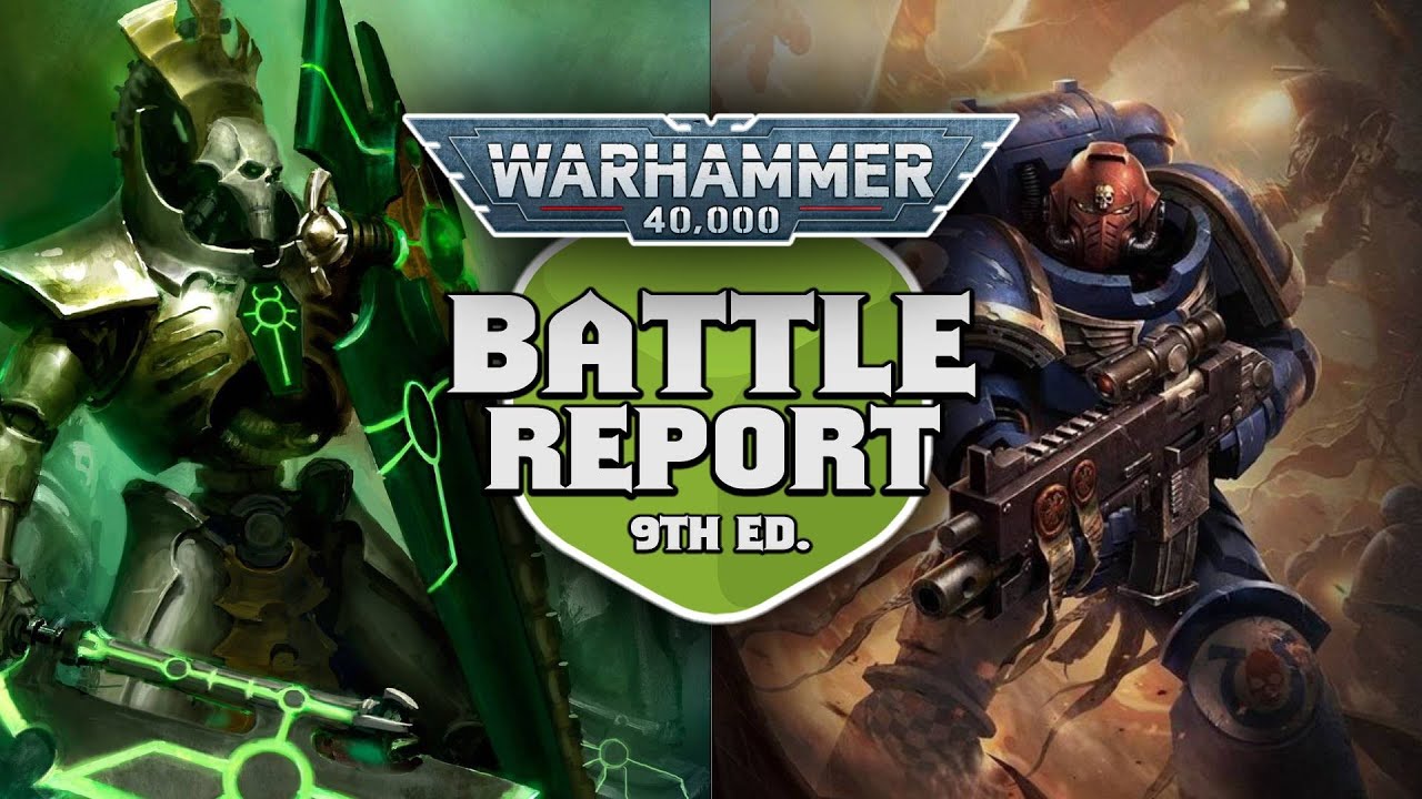 Necrons vs Ultramarines Warhammer 40k 9th Edition Battle Report Ep 178