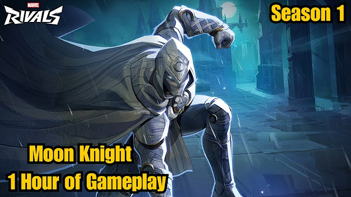 Moon Knight Fist of Vengeance 1 Hour of Gameplay | Marvel Rivals | Season 1