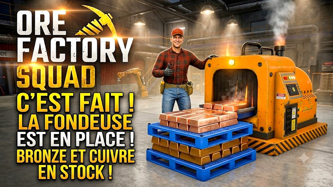 Ore Factory ORE FACTORY SQUAD Ep.4 DU MINAGE À LA FONDERIE : GUIDE COMPLET POUR LES ...