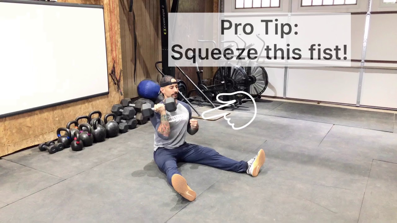 Single Arm Seated Z Press YouTube