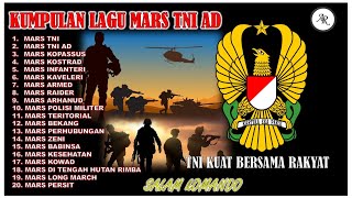 #TNI #AD KUMPULAN LAGU MARS DI TNI AD ~ SALAM KOMANDO ~ TNI KUAT BERSAMA RAKYAT