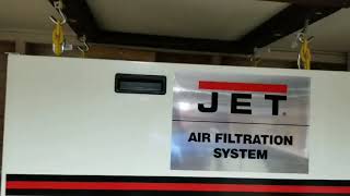JET Air Filtration System with Remote AFS-1000B